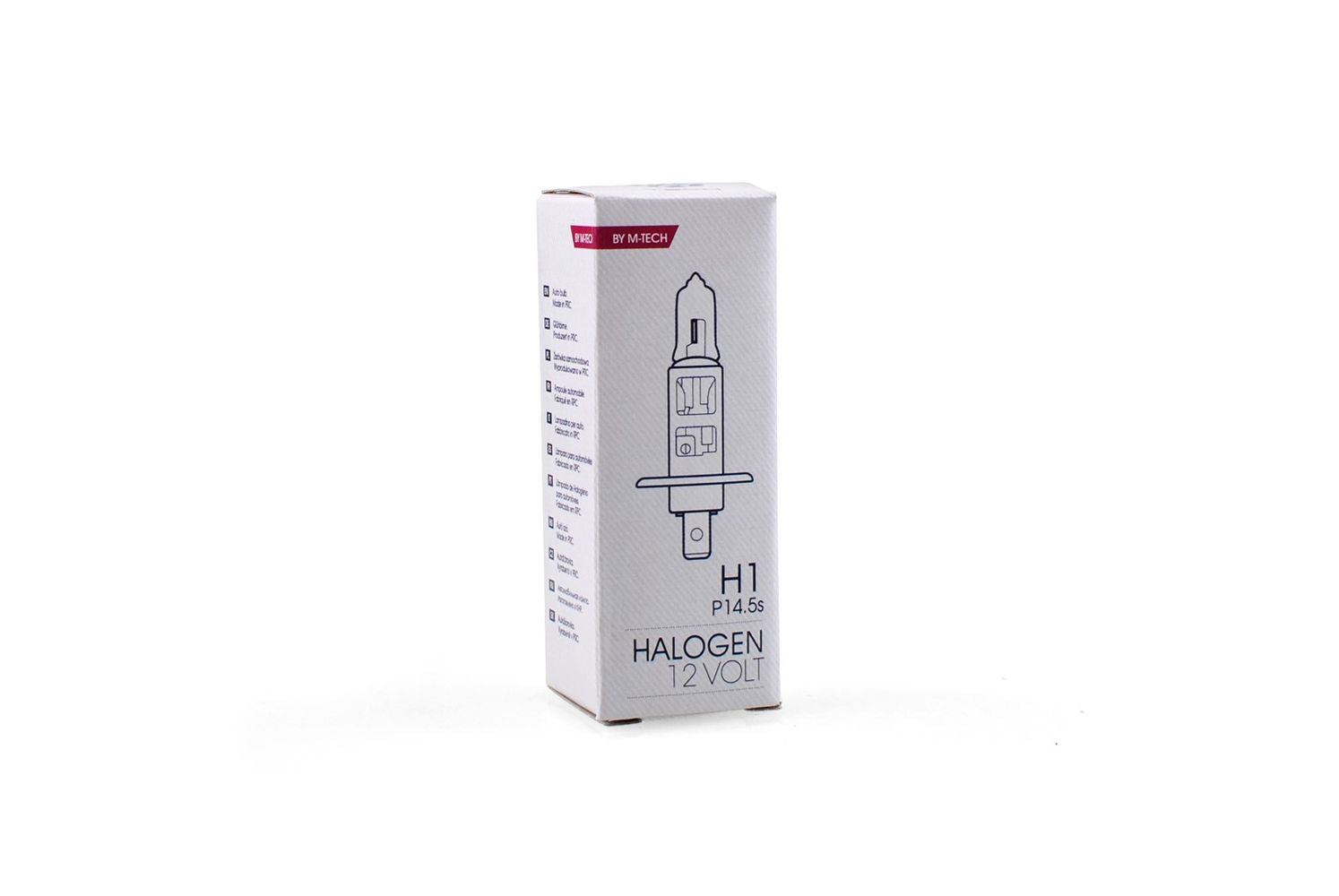 AMPOULE HALOGENES H1 P14.5S 12V 55W (BOITE) X1 MTECH
