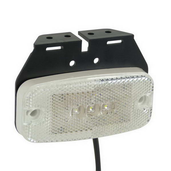 FEU DE POSITION LATERAL LED BLANC AVEC SUPPORT 9 32V