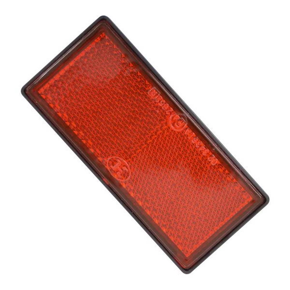 REFLECTEUR 86X40MM ROUGE UNITAIRE