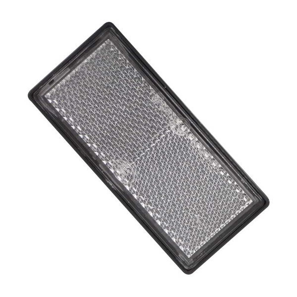 REFLECTEUR 86X40MM BLANC UNITAIRE