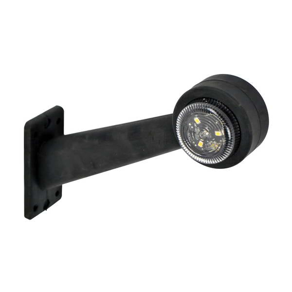 FEU DE GABARIT GAUCHE/LED DIAGONAL ROUGE/BLANC 200MM