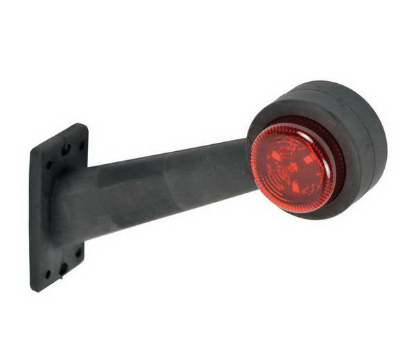 FEU DE GABARIT DROIT/LED DIAGONAL ROUGE/BLANC 200MM