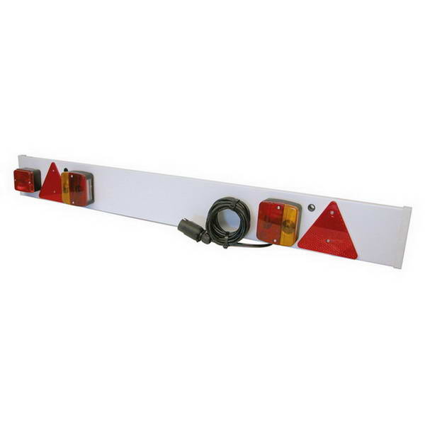 RAMPE D'ECLAIRAGE ARRIERE 120X14CM 7 BROCHES 12V