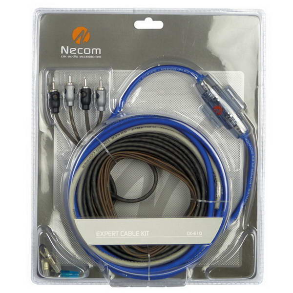 KIT D'ALIMENTATION POUR AMPLIFICATEUR 10MM² NECOM