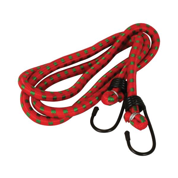 TENDEUR ELASTIQUE ROUGE AVEC CROCHETS Ø10MM 150CM