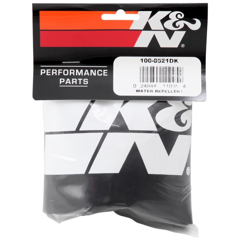 CHAUSSETTE DE RECHANGE POUR FILTRE A AIR K&N 100-8521 NOIR