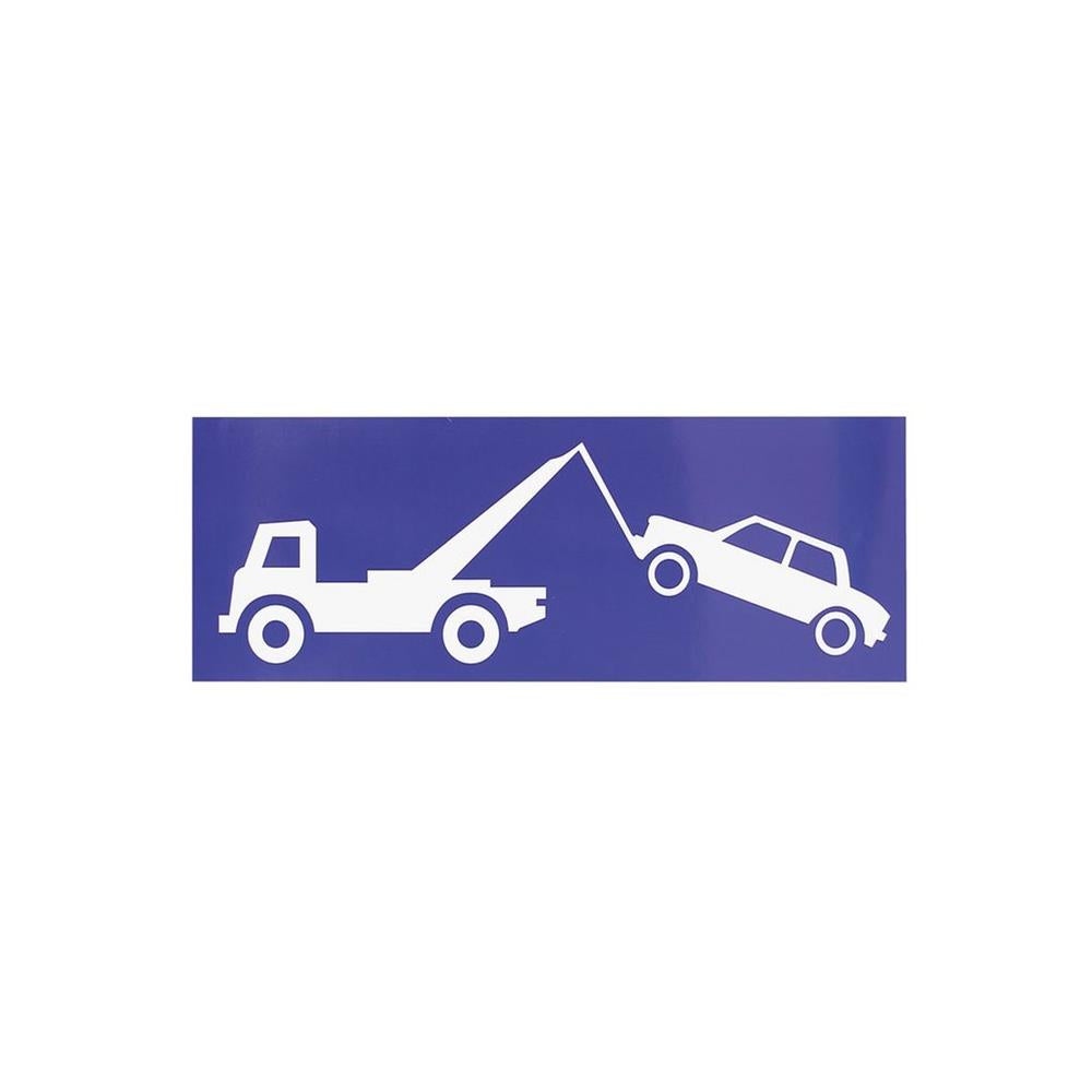 ADHESIF "REMORQUAGE DE LA VOITURE"