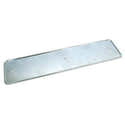 Support De Plaque D'immatriculation Sans Cadre - Acier Inoxydable 280x200 Mm - Épaisseur 0,8 Mm - Fabriqué En UE - 3