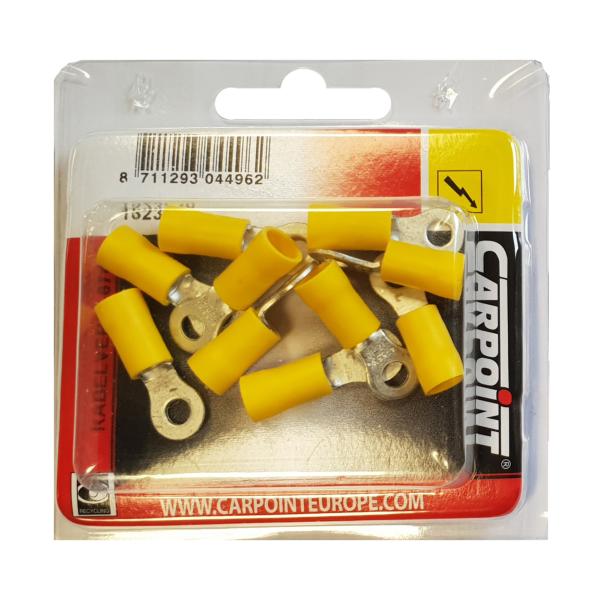 COSSES 674 POUR CABLES Ø2.5 6.5MM JAUNE 10PCS z