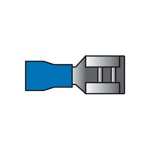 COSSES CLIP 542 BLEUES 6,3X0,8MM (10 PCS)
