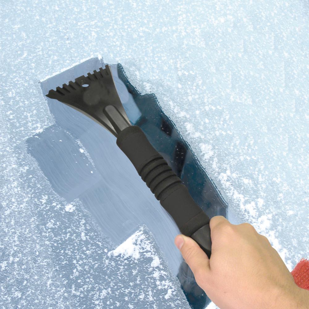BROSSE A NEIGE 10CM + GRATTE GIVRE LUXURY