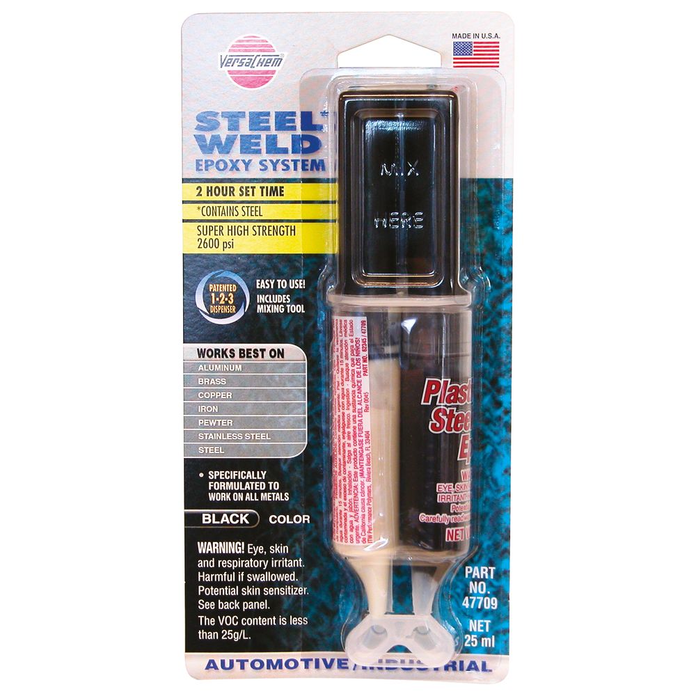 COLLE EPOXY BI COMPOSANT VERSACHEM 941477090 TITANIUM 25 ML