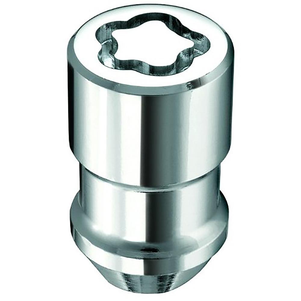 4 ECROUS ANTIVOL SU MCGARD M14X1.5/ 60°/ LONG. 27.7MM/ Ø21MM