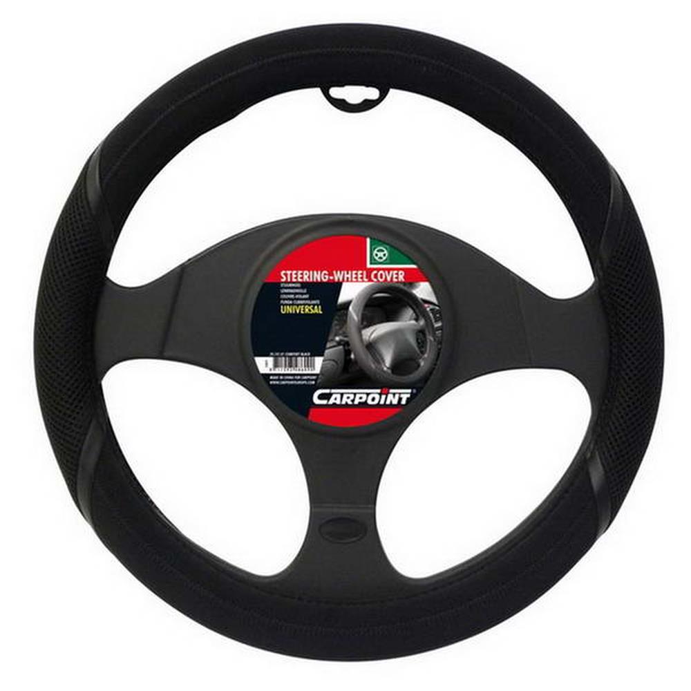 COUVRE VOLANT CONFORT NOIR Ø37 39CM