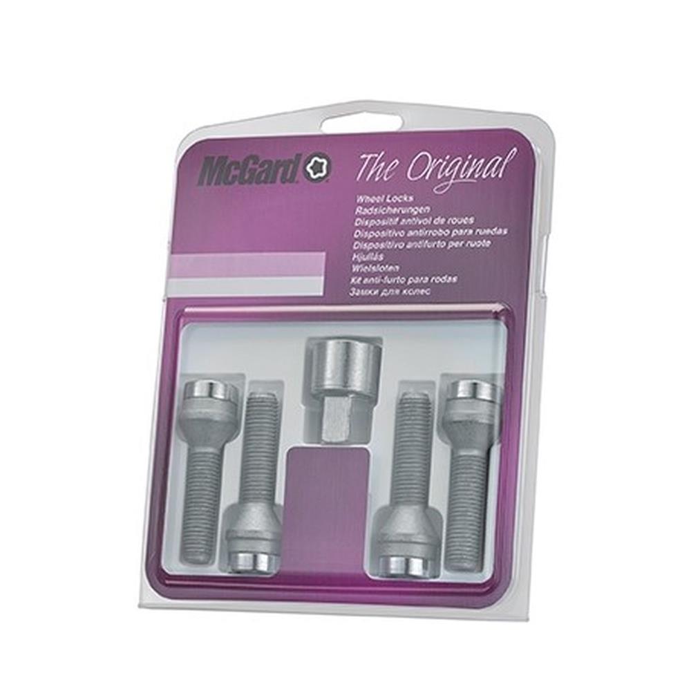 4 VIS ANTIVOL SU MCGARD M14X1.5/ 60°/ LONG. 50MM/ Ø17MM