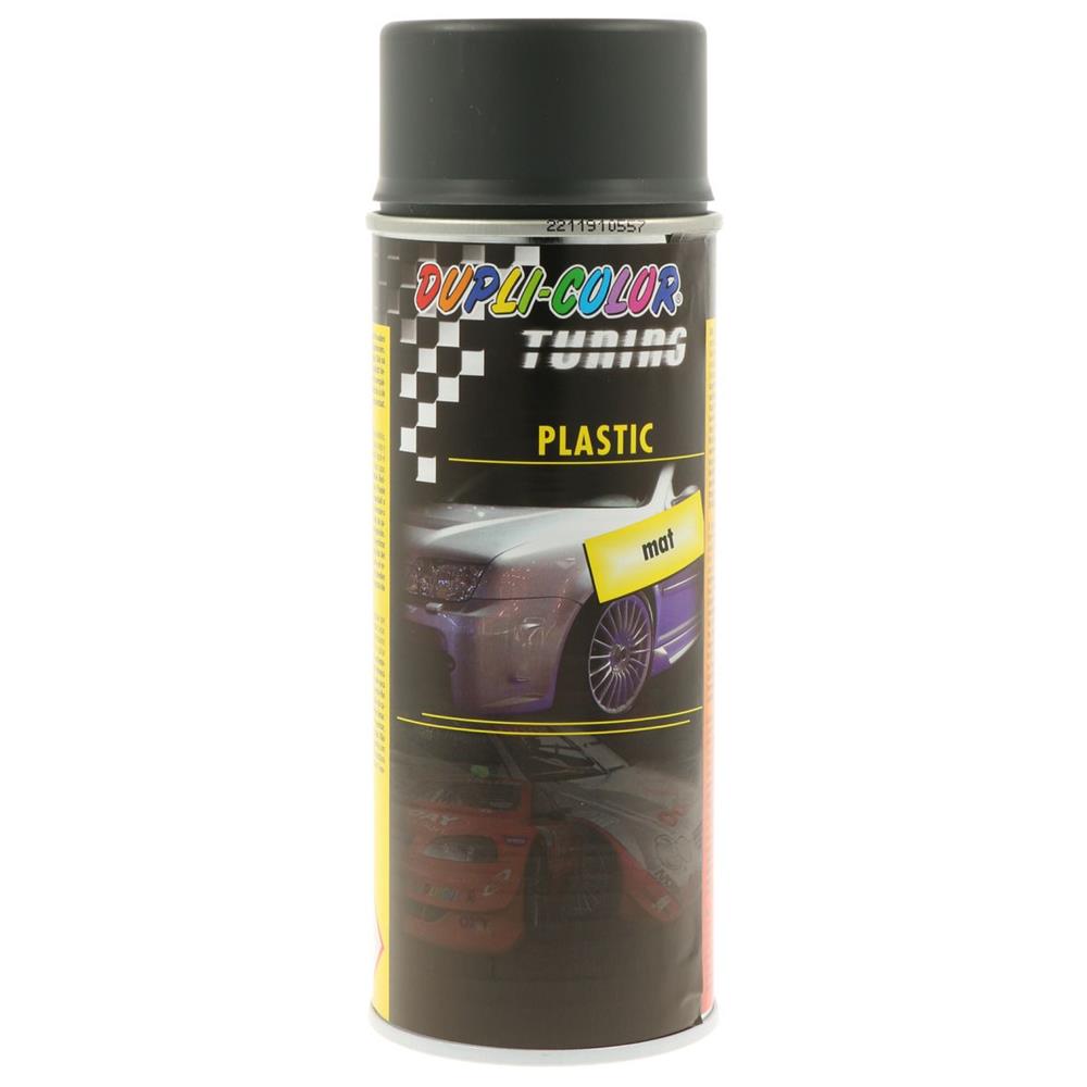 PEINTURE PLASTIQUE HQ GRIS FONCE DUPLI TUNING 400 ML