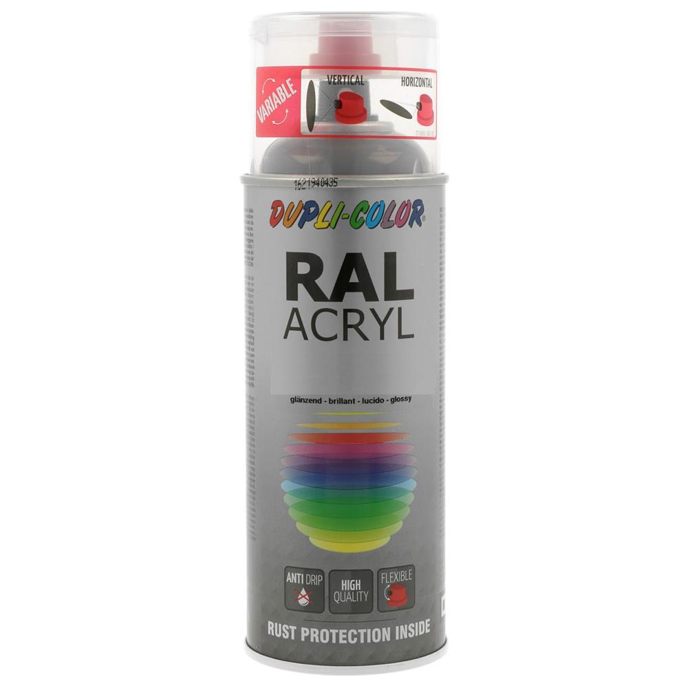 PEINTURE ACRYL RAL 1021 JAUNE COLZA BR 400 ML DUPLI COLOR