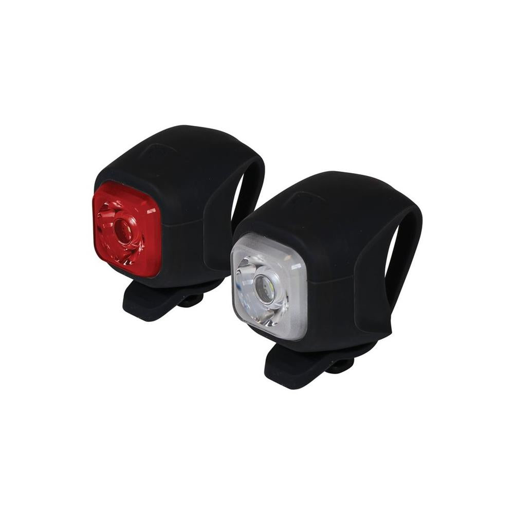 JEU DE FEUX LED RECHARGEABLES (SORTIE USB) AV BLANC AR ROUGE DRESCO