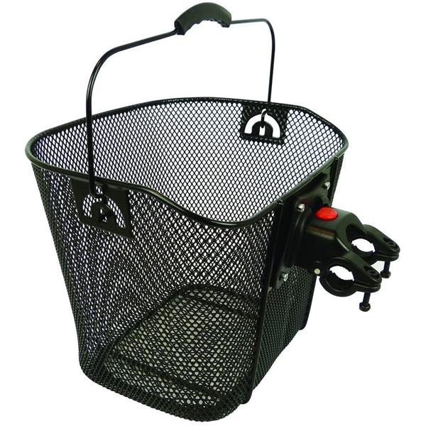 PANIER BICYCLETTE METAL NOIR DRESCO HAUTEUR 30CM DRESCO