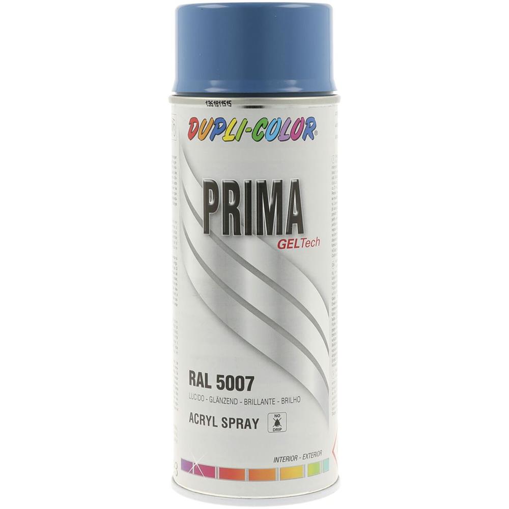 PEINTURE PRIMA RAL 5007 BLEU BRILLANT 400ML DUPLI COLOR