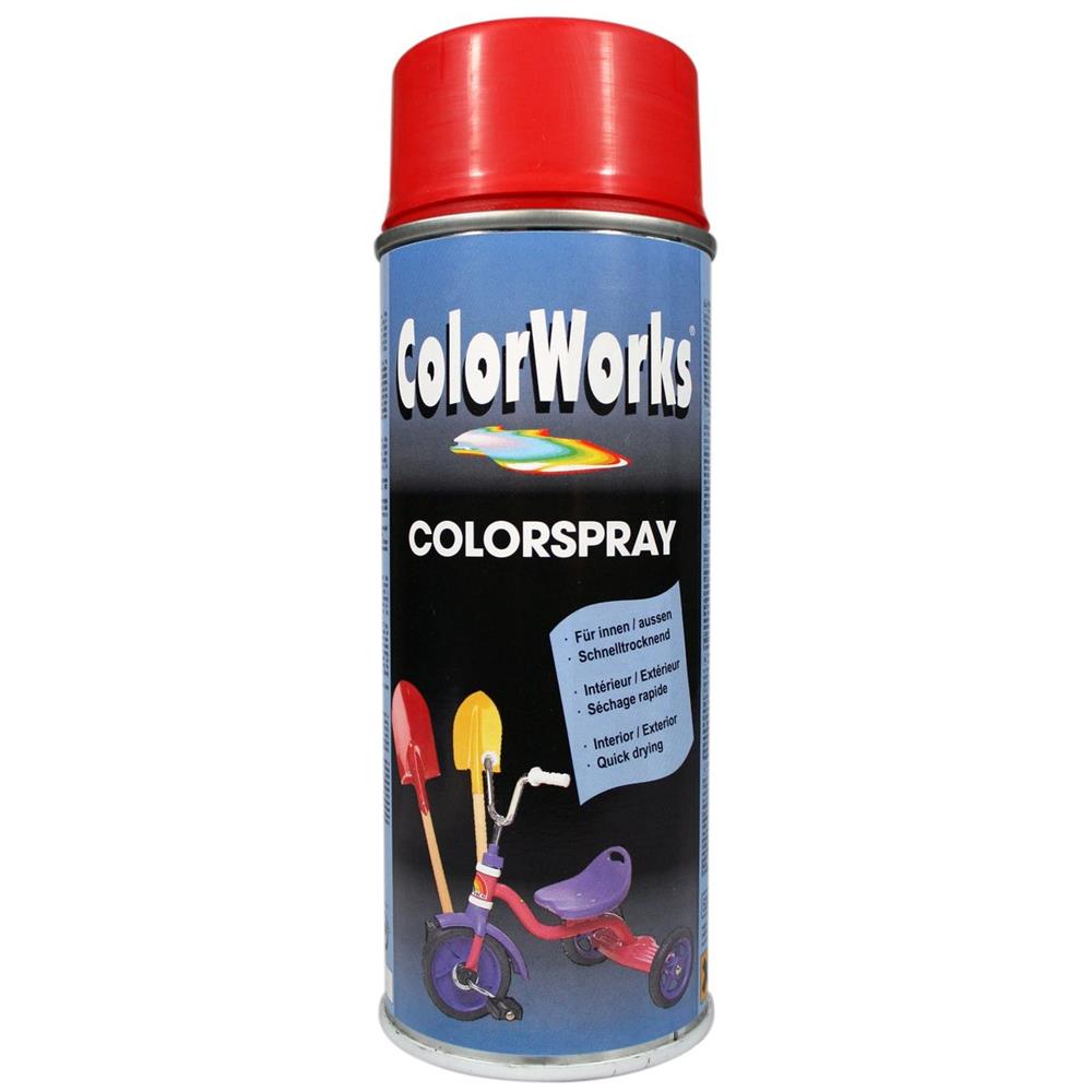 PEINTURE RAL 3000 BRILLANT 400ML COLORWORKS