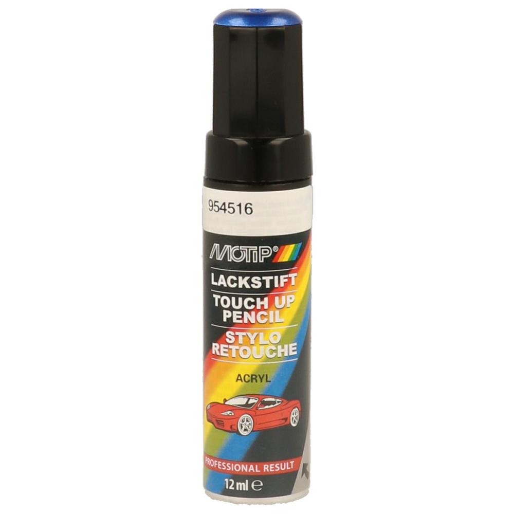PINCEAU RETOUCHE 954516 BLEU METALLISE MOTIP TOUCH UP 12 ML