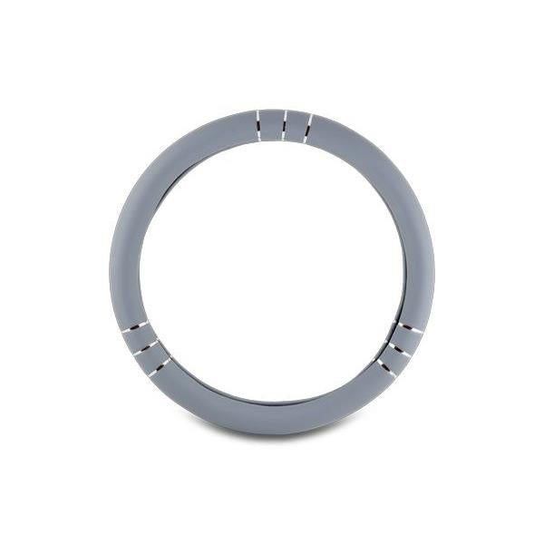 COUVRE VOLANT CHROMELINE GRIS z