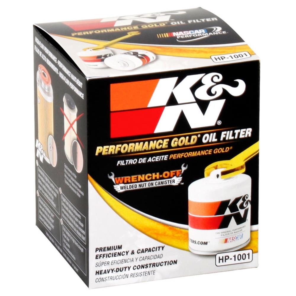 FILTRE A HUILE DE REMPLACEMENT K&N HP-1001