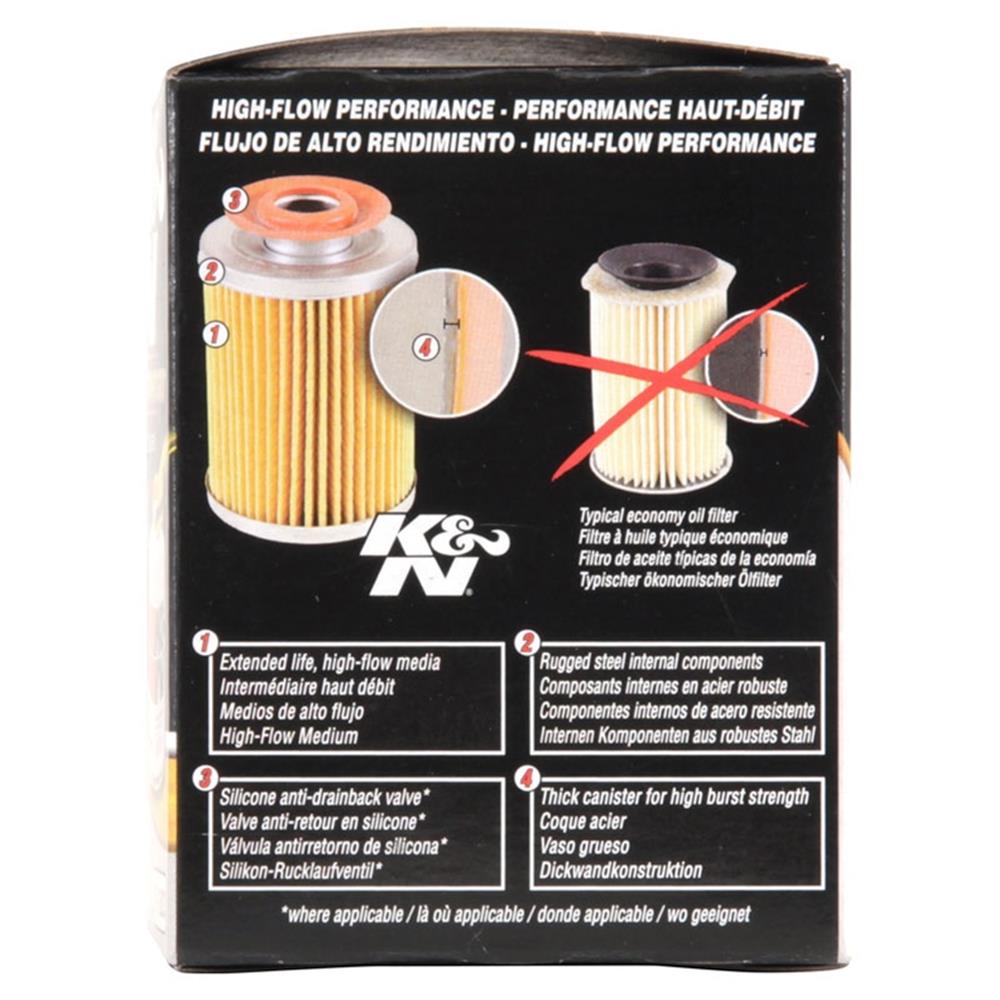 FILTRE A HUILE DE REMPLACEMENT K&N HP-1003
