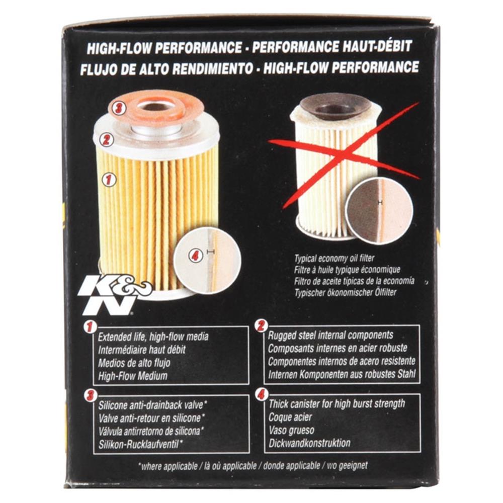 FILTRE A HUILE DE REMPLACEMENT K&N HP-1004