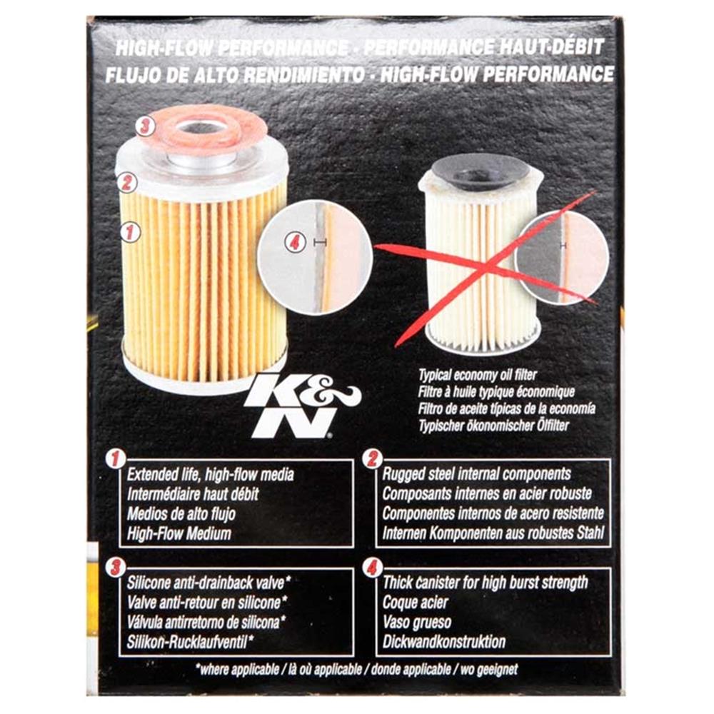 FILTRE A HUILE DE REMPLACEMENT K&N HP-1007