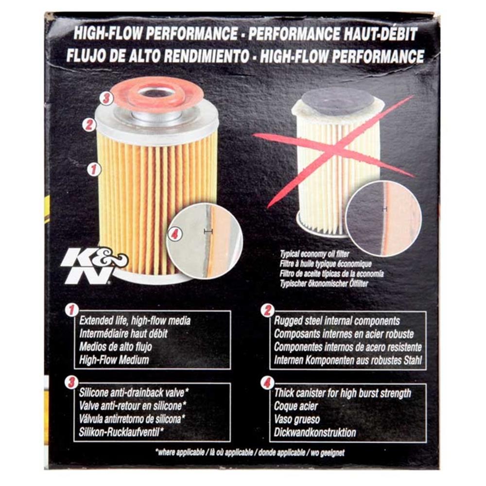 FILTRE A HUILE DE REMPLACEMENT K&N HP-2010
