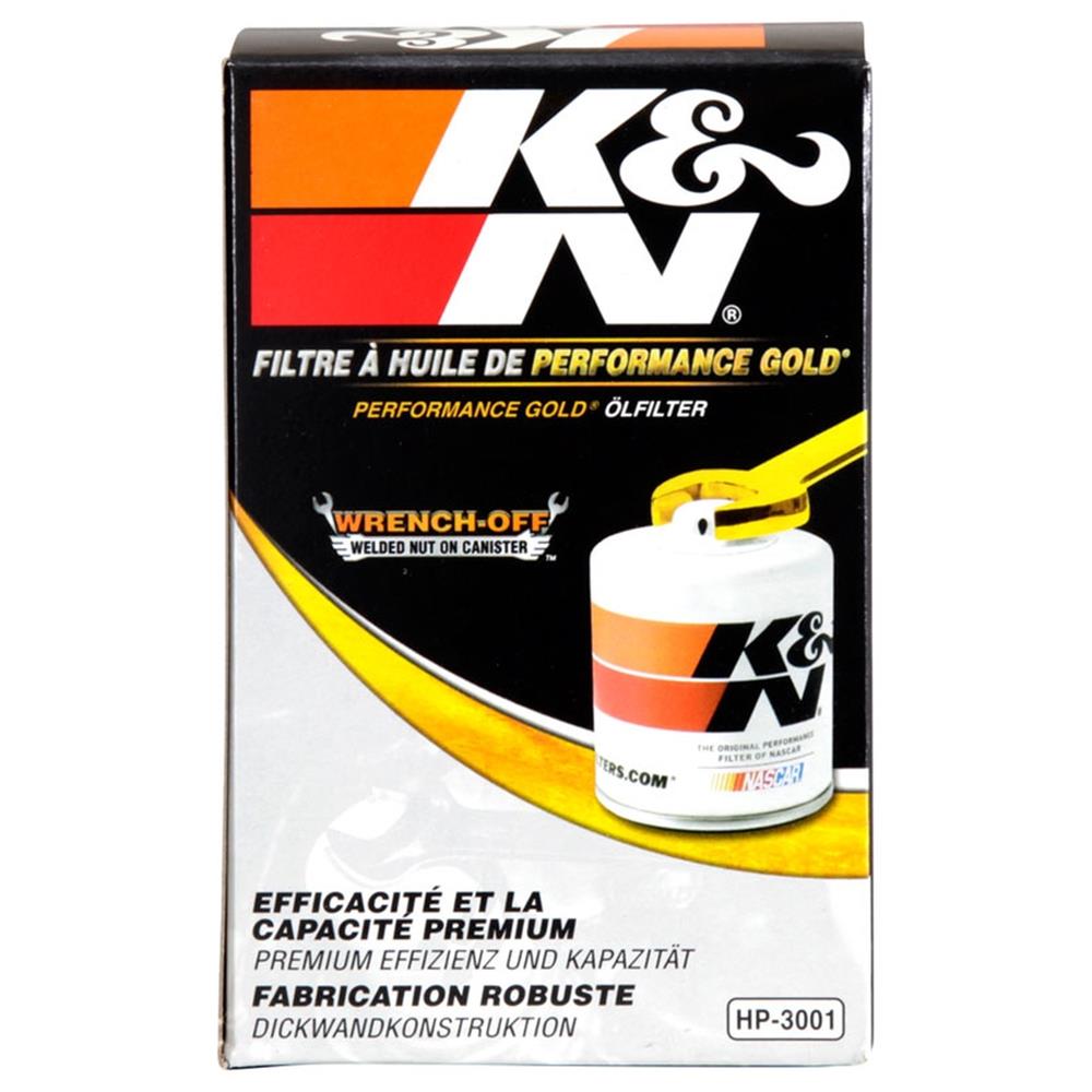 FILTRE A HUILE DE REMPLACEMENT K&N HP-3001