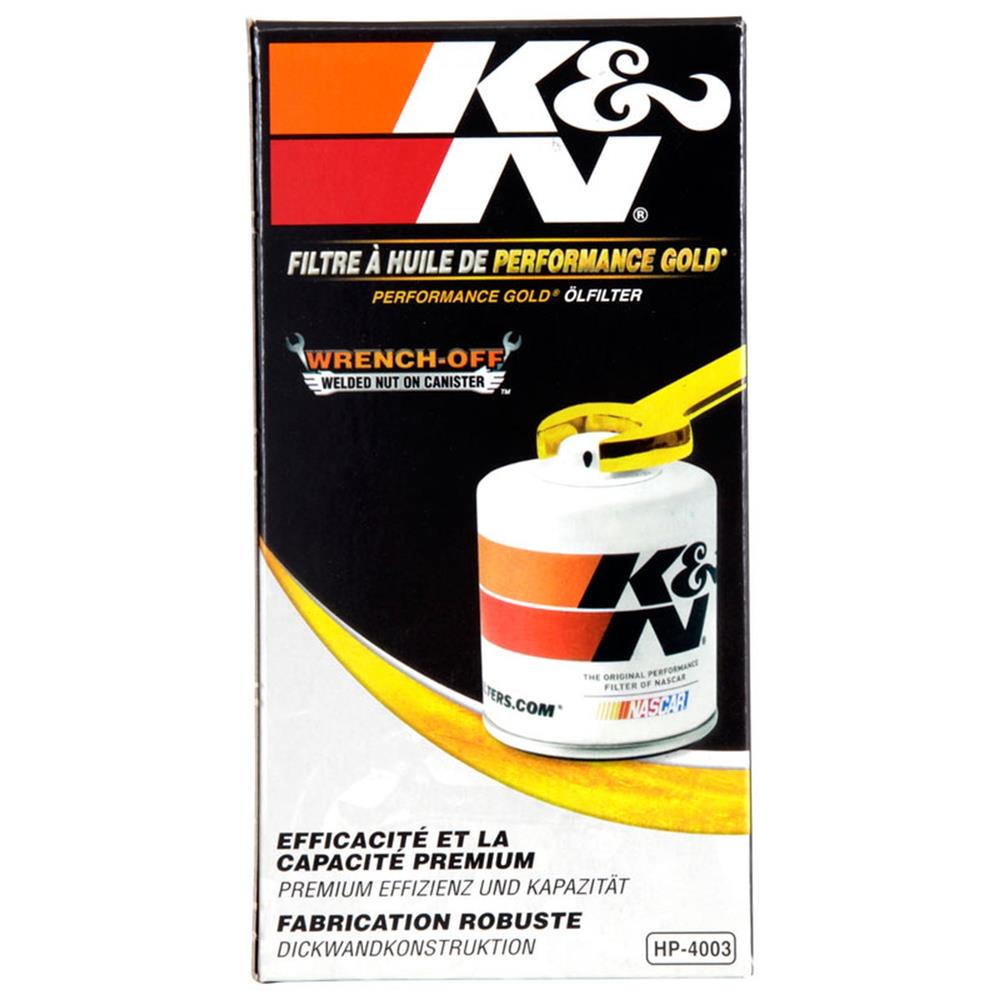 FILTRE A HUILE DE REMPLACEMENT K&N HP-4003