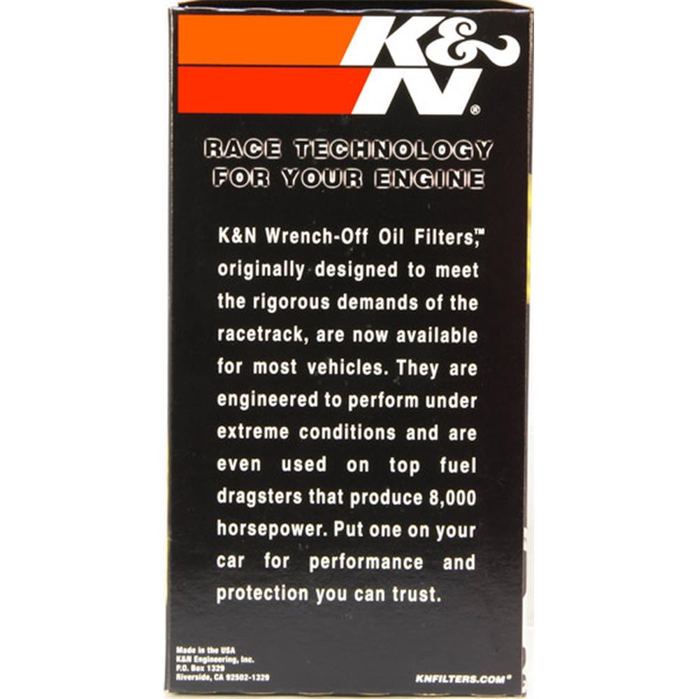 FILTRE A HUILE DE REMPLACEMENT K&N HP-6001