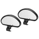 Lot De 2 Mini Rétroviseurs Angle Mort 40mm - Verre Convexe HD, Adhésif 3M Fort | Pour Voiture, SUV, Utilitaire - Vue élargie - 2