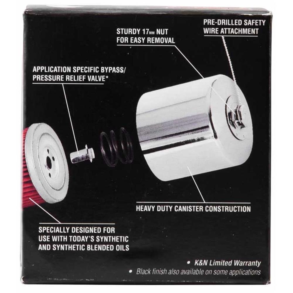 FILTRE A HUILE DE REMPLACEMENT K&N KN-138C
