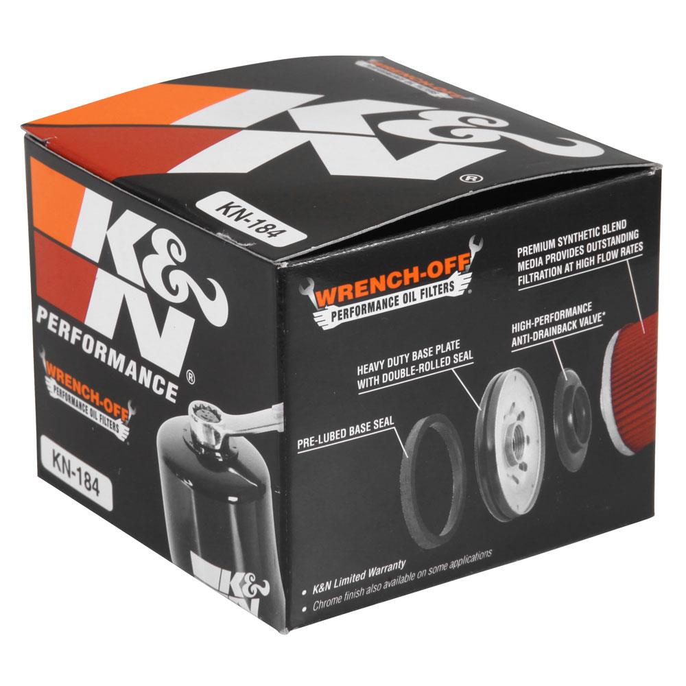 FILTRE A HUILE DE REMPLACEMENT K&N KN-184