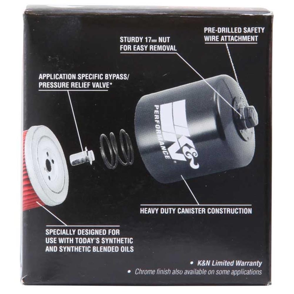 FILTRE A HUILE DE REMPLACEMENT K&N KN-191