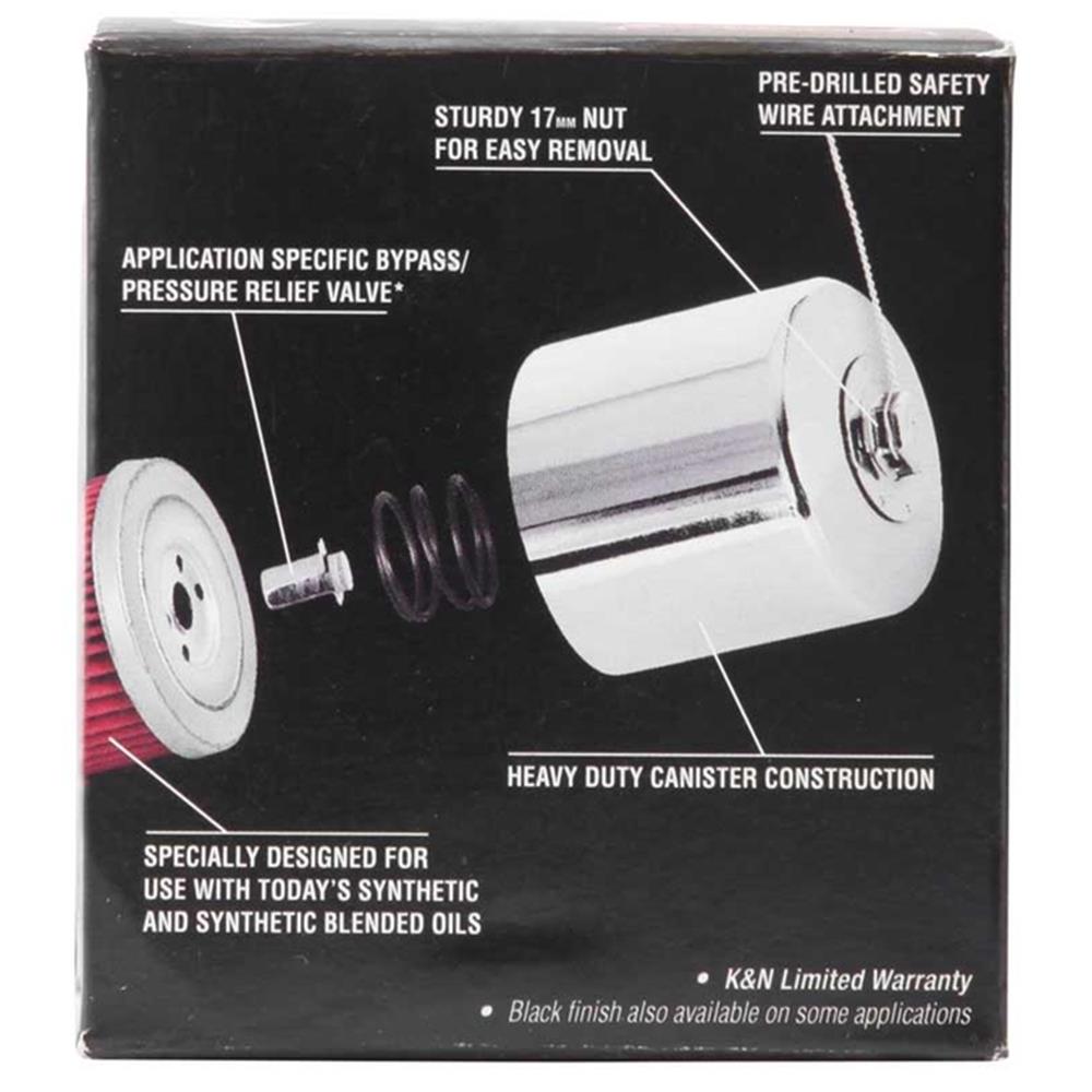FILTRE A HUILE DE REMPLACEMENT K&N KN-204C