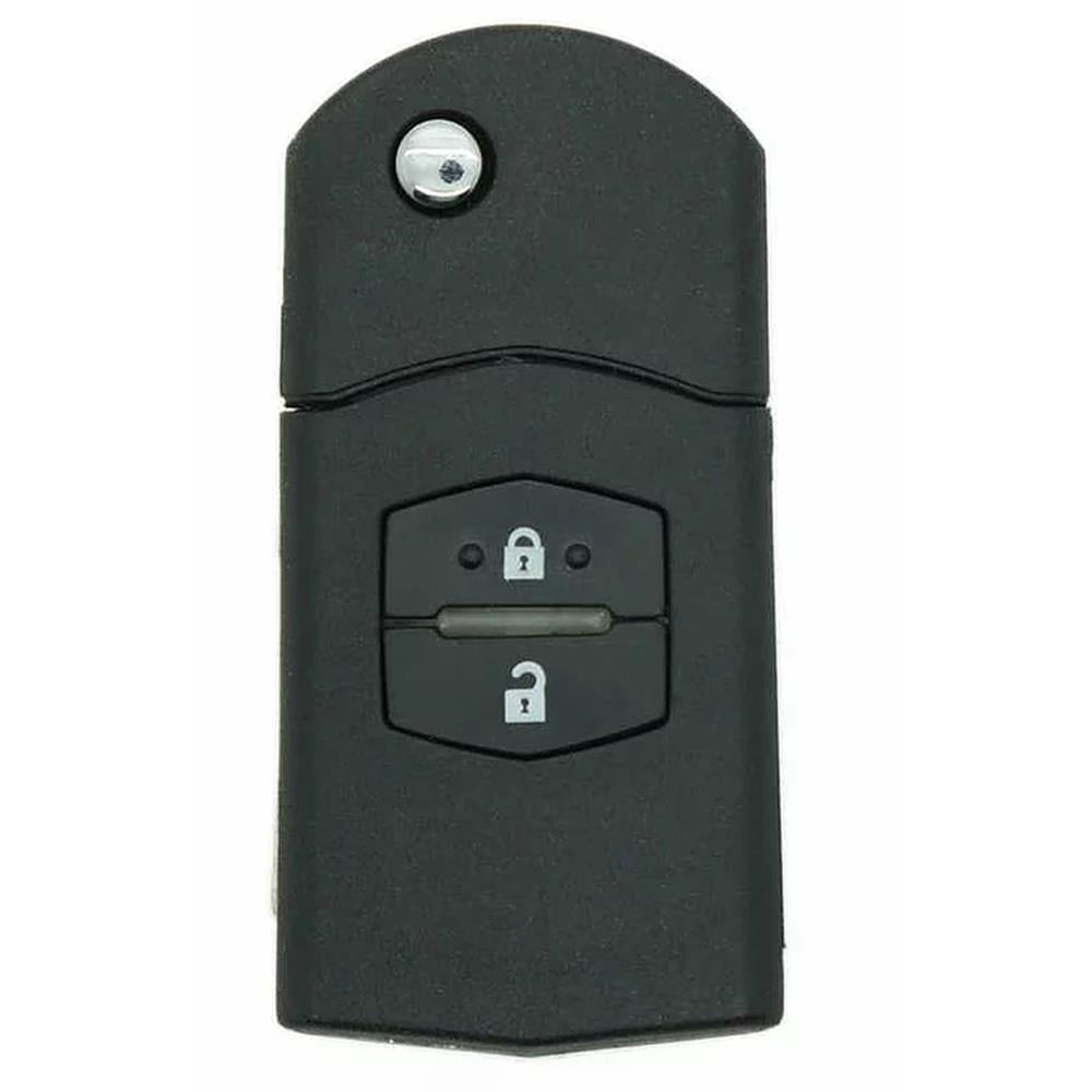 COQUE CLE ADAPTABLE POUR MAZDA 2 BOUTONS LAME CRANTEE KEYSKAR
