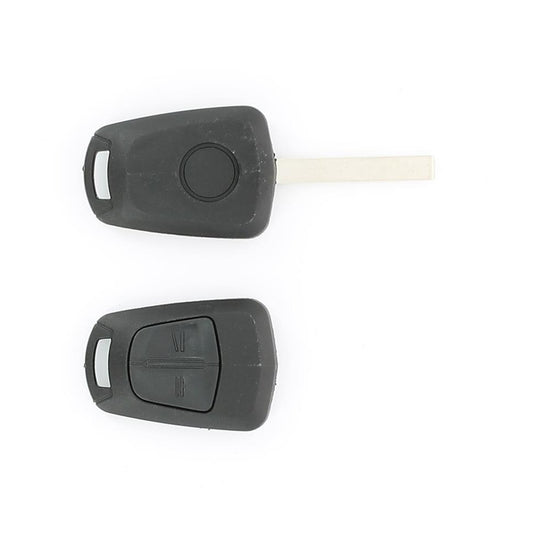 COQUE CLE ADAPTABLE POUR OPEL 2 BOUTONS LAME FRAISEE