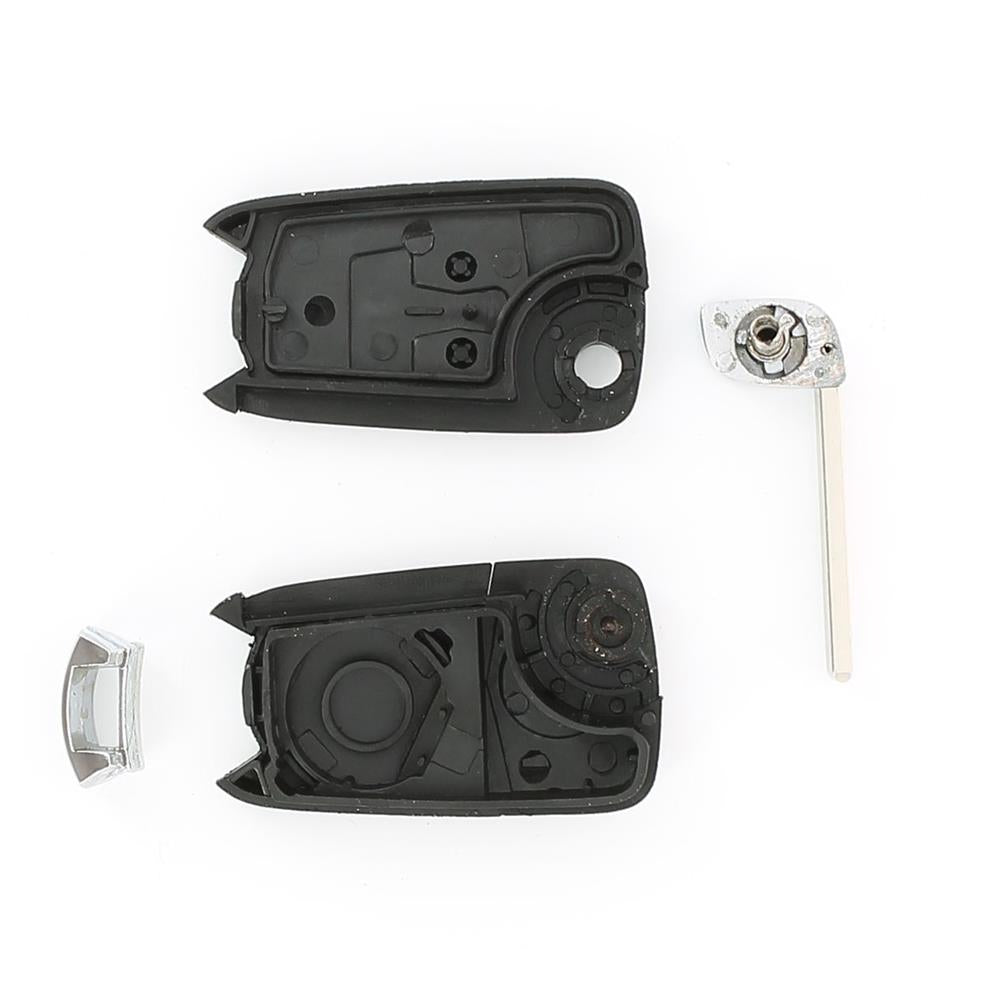 COQUE CLE ADAPTABLE OPEL 2 BOUTONS LAME FRAISEE RETRACTABLE 6MM