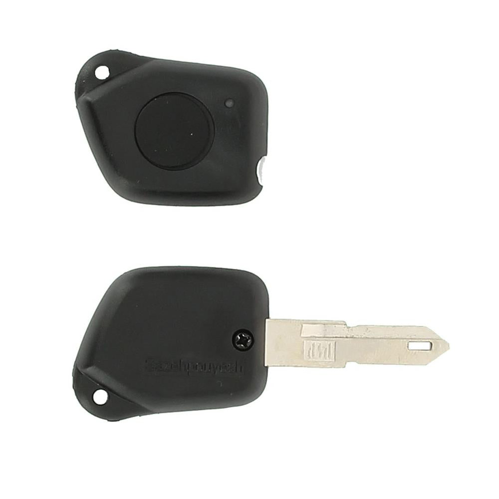 COQUE CLE ADAPTABLE POUR PSA 1 BOUTON LAME CRANTEE KEYSKAR