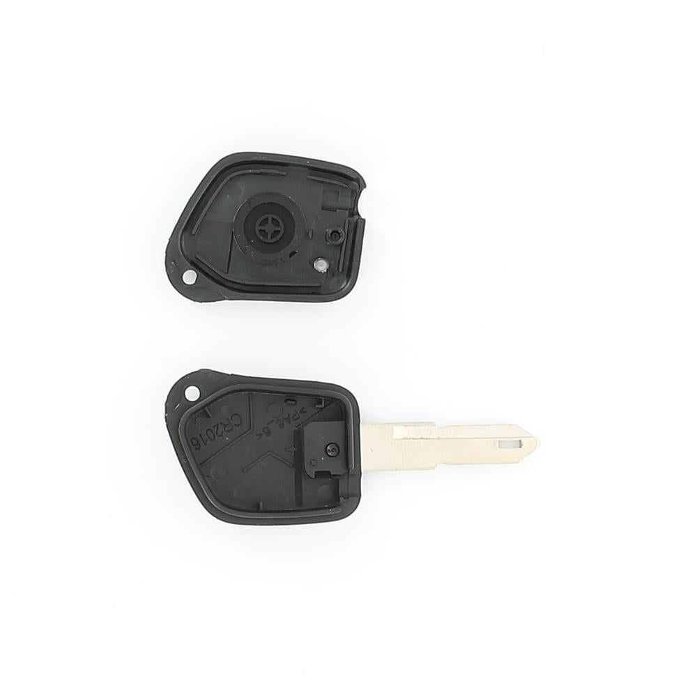COQUE CLE ADAPTABLE POUR PSA 1 BOUTON LAME CRANTEE KEYSKAR