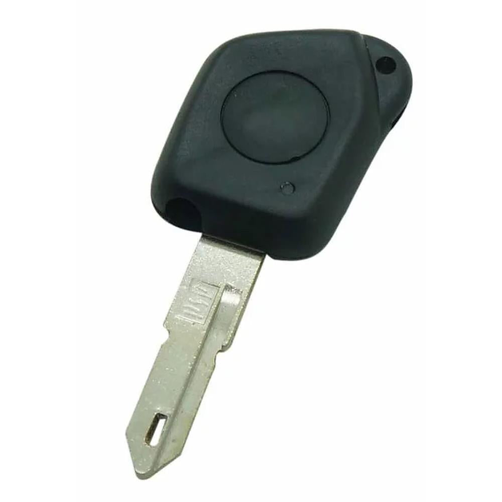 COQUE CLE ADAPTABLE POUR PSA 1 BOUTON LAME CRANTEE KEYSKAR