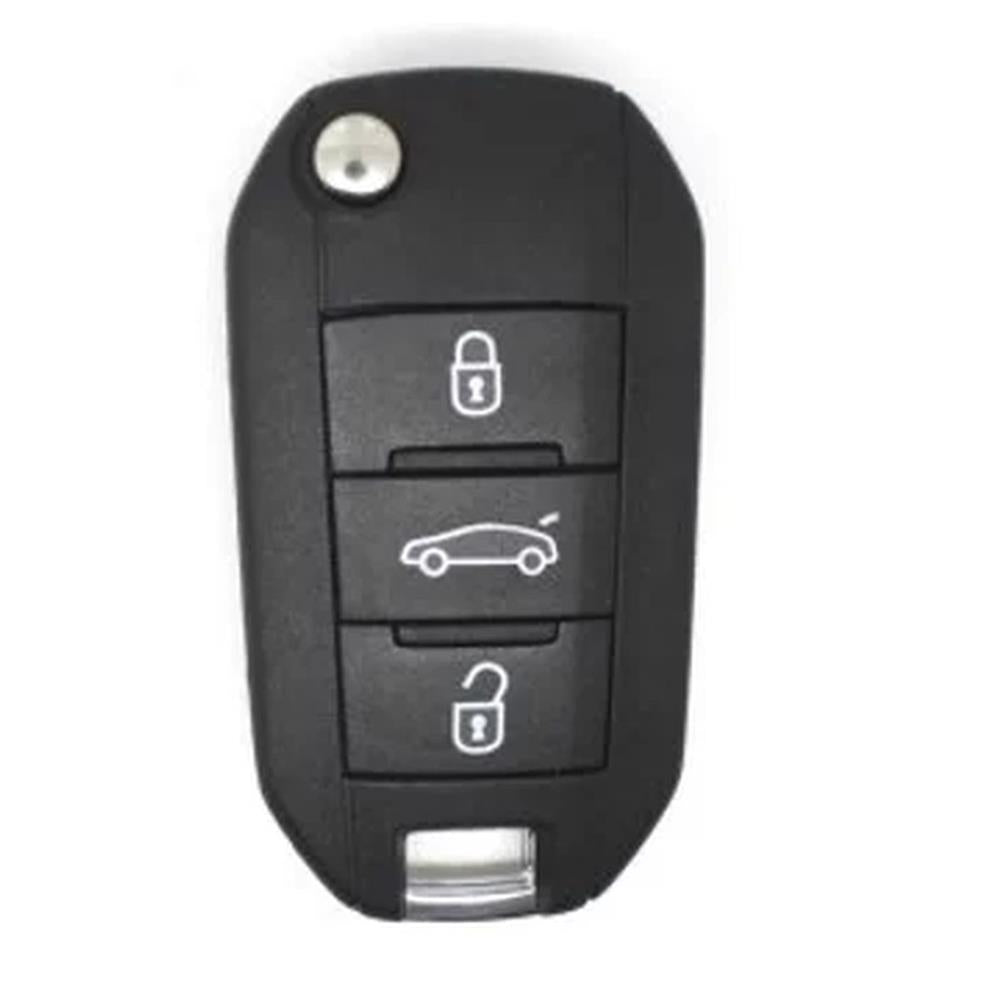 COQUE CLE ADAPTABLE POUR PSA 3 BOUTONS 208/2008/3008 -2019> LAME FRAISEE KEYSKAR