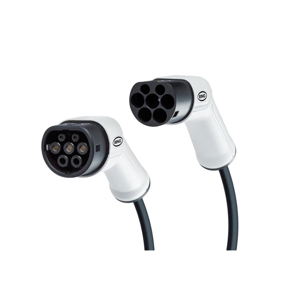 CABLE CHARGE RING VEHICULE ELEC  T2->T2/5M/16A/MONOPHASE