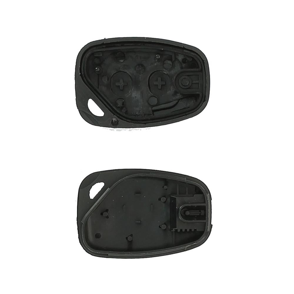 COQUE CLE ADAPTABLE POUR RENAULT 2 BOUTONS LAME CRANTEE KEYSKAR