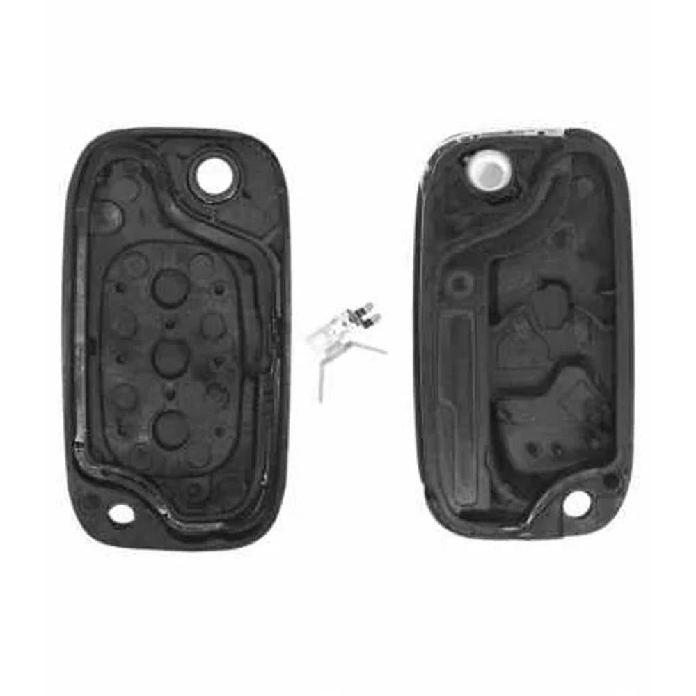COQUE CLE ADAPTABLE POUR RENAULT 3 BOUTONS LAME FRAISEE KEYSKAR